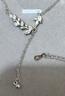 CATIFF999足银麦穗项链纯银925穗穗平安锁骨链2025新款送女友圣诞节礼物 S925材质「麦穗项链」 实拍图