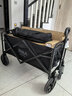 原始人（The Primitive）露营推车营地拖车户外折叠超大野营手拉车遛娃小推车野餐车桌板 加大款曜黑推车+可折叠桌板【赠收纳包】 实拍图