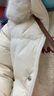 森马（Semir）陈都灵90绒子羽绒服女长款可拆卸大毛领甜美外套25冬109725113006 实拍图