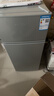 新飞冰箱小型租房用 一级能效冷 藏冷冻两用1-2人家用小冰箱 出租房双门电冰箱办公室两门 26年升级 86A138LS一级能效【高性价比】银 实拍图