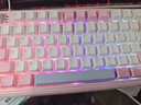 瓦尔基里（VALKYRIE）VK75 客制化机械键盘 三模2.4G/有线/蓝牙 全键热插拔 VK75-幻粉 实拍图