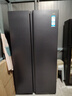 海尔（Haier）盛宴618L对开门冰箱黑金净化一级能效风冷无霜超大容量蓝色BCD-618WGHSSEDBL国家补贴 实拍图