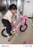 永久（FOREVER）儿童自行车6-10岁男女宝宝款脚踏车 公主粉14寸适用身高95-115cm 实拍图
