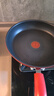 特福（Tefal）平底锅家用牛排不粘煎锅少油烟有钛煎饼锅电磁炉燃气灶通用28cm 实拍图