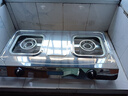 迅达（XUNDA）燃气灶具 天然气煤气双灶 台式不锈钢面板 一级能效 【高性价比双灶】TS8106 66%热效率 天然气 实拍图