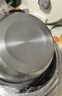 炊大皇 不锈钢盆筛五件套304钢加大加厚洗菜盆沥水和面盆沙拉拌菜调料盆 实拍图