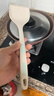闪闪优品锅铲硅胶铲耐高温厨具套装炒勺炒菜铲不粘锅专用铲子软勺食品级 【实惠款】米色铲：耐高温230°C 实拍图