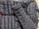 鸭鸭（YAYA）佟丽娅同款轻薄羽绒服女新款冬季短款圆领内胆修身时尚薄外套男 黑色【女款无领】 M 【建议90-100斤】 实拍图