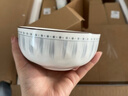 千夜碗家用餐具套装碗盘餐具整套陶瓷碗具套装乔迁碗筷套装送礼 55件套【10人食】可进洗碗机 实拍图