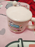 可爱fufu生日蛋糕马克杯带盖勺陶瓷杯送女生高颜值有意义生日礼物 【礼盒装】奶酪杯+盖+勺1个350ml 实拍图
