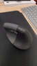 罗技（Logitech）Lift人体工学鼠标 垂直鼠标 小手鼠标 无线蓝牙鼠标 3台设备秒切换 带Logi Bolt接收器 黑色 实拍图