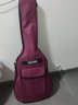 艾迪 FISHMAN41寸吉他包加厚木吉他袋民谣背包学生琴包防水双肩包 P20普通款红色 实拍图