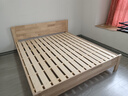 意米之恋橡胶木床实木床 主卧双人床 卧室家具 品质大板【包安装】1.8m*2m 实拍图