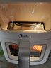 美的（Midea）新风炎烤空气炸锅0氟涂层2025年新款双热源免翻面 双可视大视窗空气炸锅蒸烤一体6.5L送礼 KZC6521 实拍图