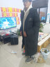 鸭鸭（YAYA）王一博同款冰壳系列户外极寒羽绒服男士新款长款情侣加厚女外套 青光黑色 XL /180(建议155-175斤) 实拍图