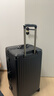 网易严选3.0升级铝框小金刚PC拉杆箱商务行李箱旅行箱经典黑*磨砂28英寸 实拍图