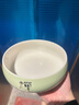 豹霖 茶洗缸大号特大水盂功夫笔洗茶具盆配件大全陶瓷器家用品中式 茶洗中号-翡翠绿-禅字 实拍图