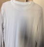 京东京造10A抗菌长袖t恤男卫衣打底衫衣服白小T男装春季宽松休闲新年白色L 实拍图