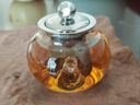 金灶（KAMJOVE） 耐热玻璃迷你泡茶壶花茶壶飘逸杯茶道杯茶具小容量茶艺杯小茶壶 AM-717 250ml 实拍图