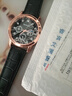 正品男士手表高档休闲石英表简约气质男表皮带高颜值罗马时尚腕表 军团款 实拍图