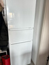 海尔（Haier）「真省电」217L三门小冰箱黑金净化一级能效风冷无霜白色BCD-217WGHC3E9S9(白)国家补贴 实拍图