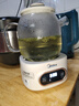 美的（Midea）花漾0胶水全玻璃全自动养生壶 办公室多功能煮茶壶 烧水壶恒温电热水壶煮茶器花茶壶1L YS10B101 实拍图