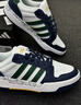 adidas ENTRAP美式校园风运动少年感复古篮球风板鞋男女阿迪达斯   白色/绿色/蓝色   40 实拍图