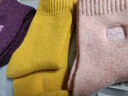 猫人3双装35%羊毛袜子女秋冬中筒毛圈袜加厚保暖袜睡眠袜女士月子袜 实拍图