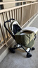 InnoTruth婴诺婴儿车睡篮推车二合一0-3岁用折叠轻便可坐可躺带减震婴幼儿 4代青芥绿【二合一】推车+睡篮 实拍图