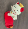 侑家良品招财猫桌面摆件手机支架教师节情人送女神女生春节新年实用小礼物 实拍图