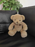 柏文熊脚印泰迪熊娃娃公仔毛绒玩具玩偶女朋友生日礼物浅棕60cm大抱枕 实拍图