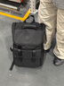 BACKSTAGE潮牌轻便双肩包男大容量初中生书包女大学生高中休闲旅行电脑背包 黑色大号 现货 实拍图