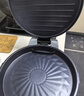 美的（Midea）电饼铛家庭用上下盘可拆洗蒸汽烤盘家用双面加热加深加大烙饼煎饼锅三明治早餐机电煎锅烤肉电烤盘 【上下双盘可拆洗丨31mm加深盘】JKC3078 实拍图