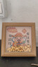【财神到】金元宝相框 ⭐顺风顺水顺财神小众中空框财神小摆件水晶元金元宝招财相框摆件 财神框1个+60金元宝 实拍图