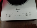 美的（Midea）铂钻家用电磁炉 电陶炉 新型电磁灶2200W火锅炉大功率炒菜烧水一体面板超薄 MC-E22B20 实拍图