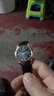 【网红爆款】商务腕表石英运动表休闲皮带男女手表 黑色 实拍图