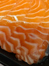 深悦胜 挪威冰鲜三文鱼刺身（大西洋鲑鱼）中段纯肉 即食生鱼片鲑鱼切片 （带皮中段） 500g 实拍图