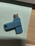 闪迪（SanDisk）64GB Type-C USB3.2 手机U盘DDC3蓝色 读速高达300MB/s 自动备份 手机电脑两用 双接口大容量优盘 实拍图