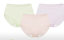全棉时代女士中腰【年度热销款7A抗菌】高弹不变形不闷汗内裤女3条装 实拍图