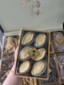 神农金康高档皮质大八拼海味礼盒465g【冻干海参8个】鲍鱼鱼翅年货礼盒 实拍图
