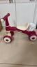 儿童平衡车1-3岁宝宝滑行车溜溜车学步车扭扭车三轮车礼物玩具 草莓红 升级款 声光音乐+水壶架 实拍图