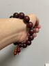 龍隐 正宗小叶紫檀手串男女士佛珠子正品高端香木情侣手链转运文玩 【带星老料】15mm*15颗 实拍图