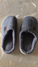 小熊小兔踩屎感棉拖鞋女士厚底防滑冬季外穿居家情侣保暖学生男 小熊小兔棉拖-灰色 40-41 适合39-40 实拍图