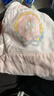 全棉时代婴儿隔汗巾儿童纯棉吸汗巾幼儿园垫背巾39×19cm小免+米白+粉 3条 实拍图
