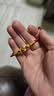中国黄金（CHINA GOLD）马年本命年黄金手链女足金十二生肖手绳生日礼物送女朋友结婚纪念 足金抱福手绳-虎 实拍图