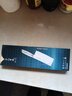 十八子作 不锈钢家用菜刀 耐滑手柄刀具盈光切片刀SL1703-B【彩盒装】 实拍图