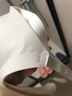 朵朵棉80支A类新疆棉内衣女小胸聚拢抗菌棉莱卡无痕文胸 缟羽灰 L码 实拍图