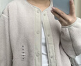 优衣库男装防风仿羊羔绒摇粒绒开衫/长袖外套481183 30 浅米色 S /165/84A 实拍图