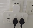 公牛（BULL）转换插头/品字形一转三插座/无线转换插座/电源转换器 适用卧室、厨房 3位分控开关插座  实拍图