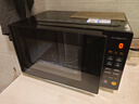 美的（Midea）家用变频微波炉平板式易清洁 800W微波速热 一键智能菜单 钻石背板 微晶面板加热20L（PM20M2） 实拍图